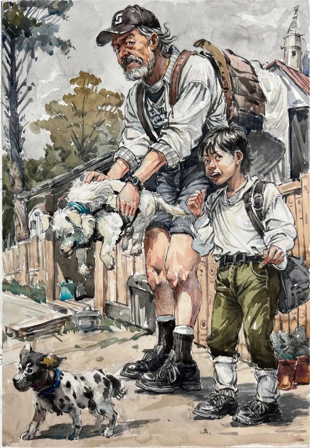 速写作品